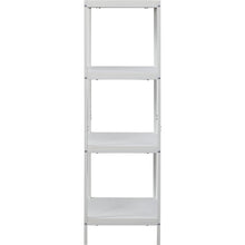 Load image into Gallery viewer, Caffoz 4-Tier Transitional Wood Bookshelf with Open Shelves White