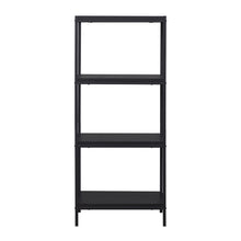 Load image into Gallery viewer, Caffoz 4-Tier Transitional Wood Bookshelf with Open Shelves White