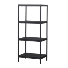 Load image into Gallery viewer, Caffoz 4-Tier Transitional Wood Bookshelf with Open Shelves White