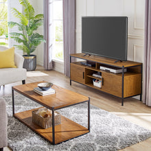 Load image into Gallery viewer, Brooklyn Series Wide TV Entertainment Media Stand