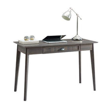 Load image into Gallery viewer, Newport Series Smoke Oak Writing Desk with USB Hub