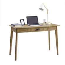 Load image into Gallery viewer, Newport Series Golden Oak Writing Desk with USB Hub