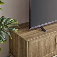 Load image into Gallery viewer, Newport Series Golden Oak 63&#39; TV Stand