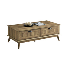 Load image into Gallery viewer, Newport Series Golden Oak Coffee Table with Drawers