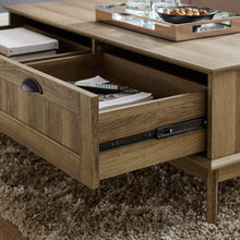 Load image into Gallery viewer, Newport Series Golden Oak Coffee Table with Drawers