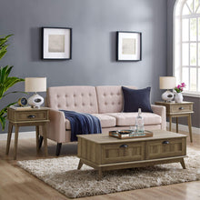 Load image into Gallery viewer, Newport Series Golden Oak Coffee Table with Drawers