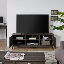 Load image into Gallery viewer, Newport Series Smoke Oak 63&#39; TV Stand