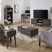 Load image into Gallery viewer, Newport Series Smoke Oak Coffee Table with Drawers