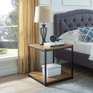 Brooklyn Series Oak Brown End Table