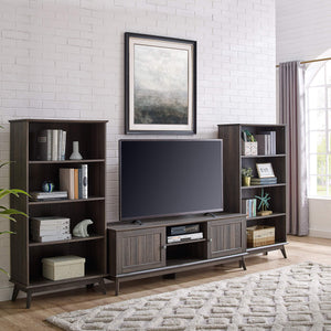 Newport Series Smoke Oak 63' TV Stand